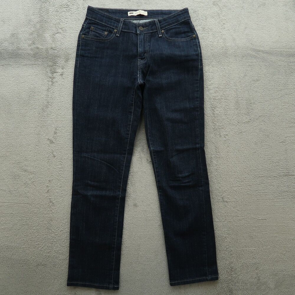 Levi's Jeans Women's Size 6 S/C Blue Mid-Rise Skinny Denim 29" Inseam Stretch